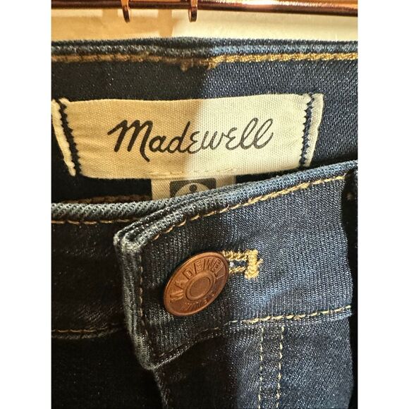 Madewell Curvy Cali Demi Bootcut Stretch Medium Blue Jeans Size 28 - Picture 4 of 7